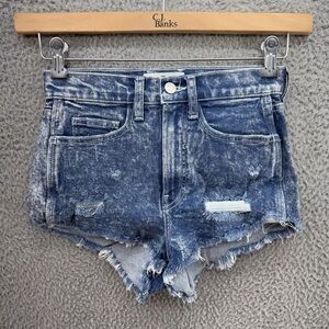 Jordache Faded Blue Jean Shorts